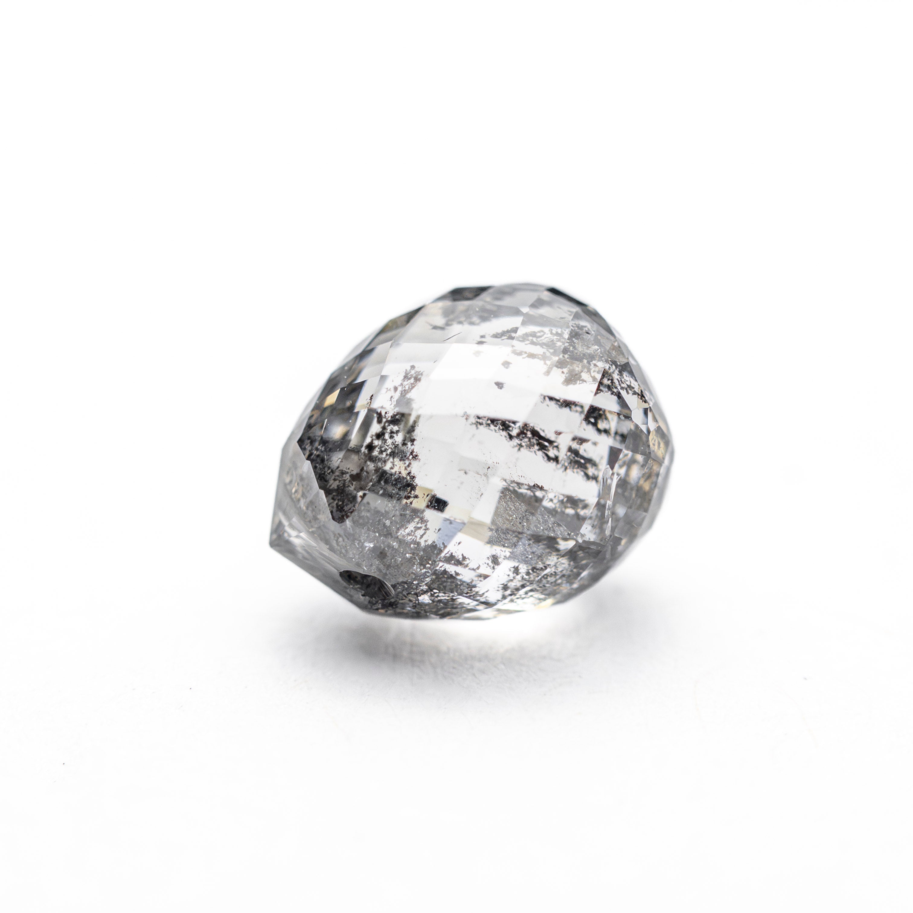 2.56ct 7.74x6.29x6.27mm Briolette Cut 🇨🇦 28155-01 - Lelya - bespoke engagement and wedding rings made in Scotland, UK
