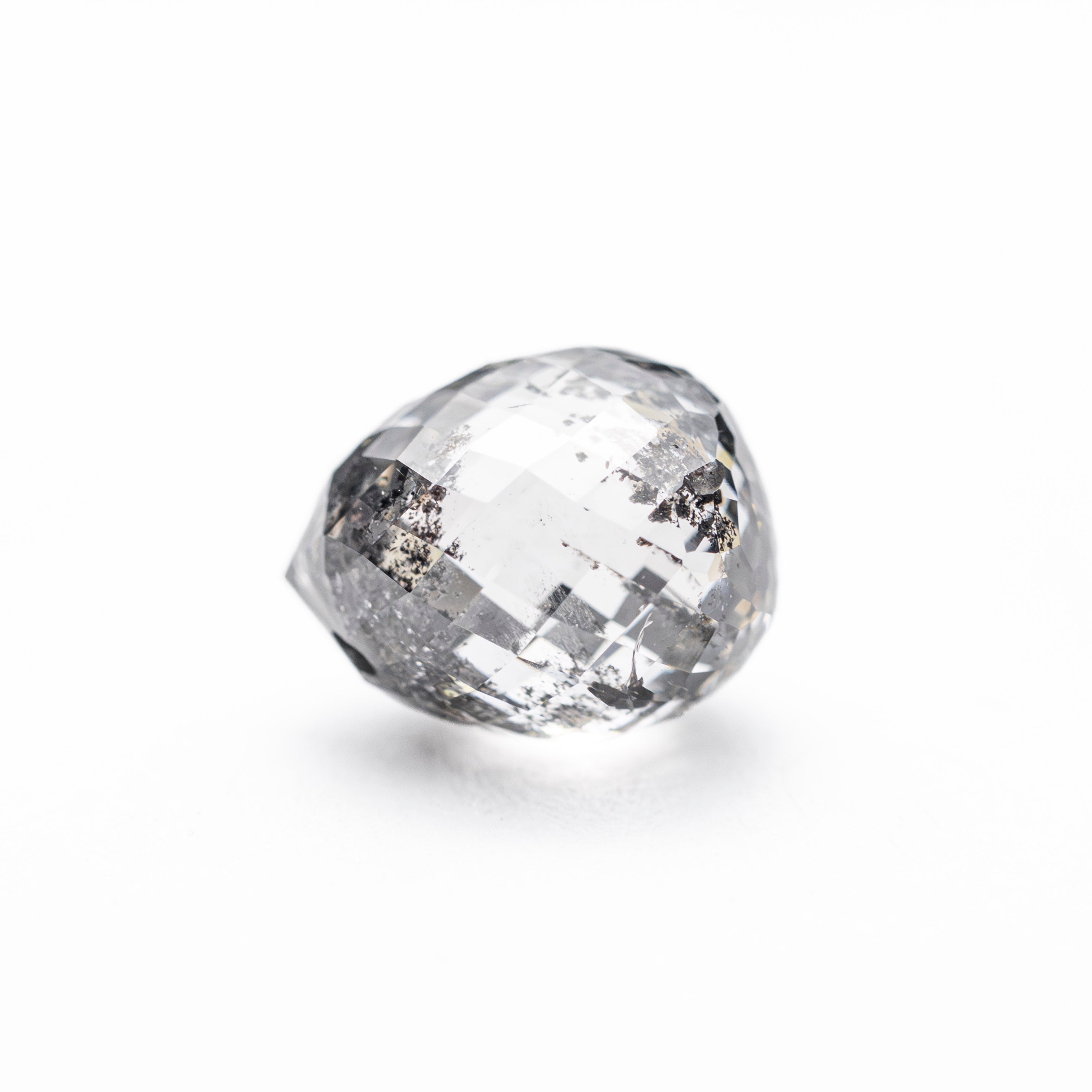 2.56ct 7.74x6.29x6.27mm Briolette Cut 🇨🇦 28155-01 - Lelya - bespoke engagement and wedding rings made in Scotland, UK