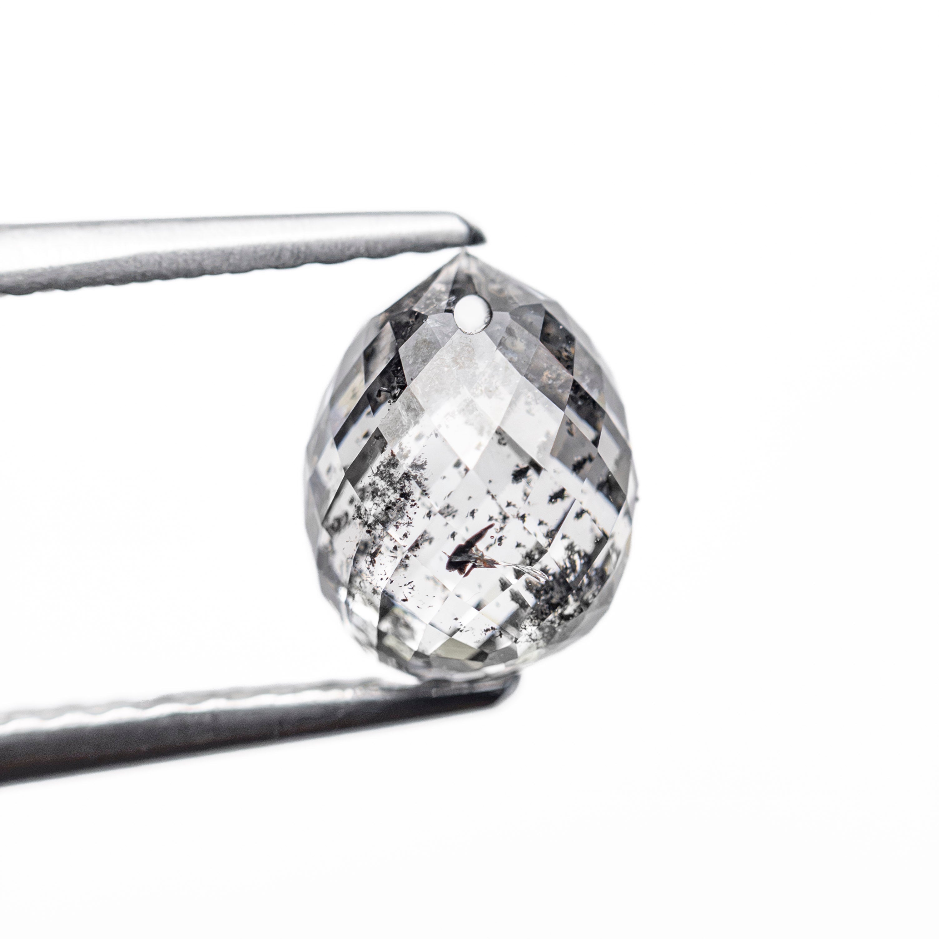 2.56ct 7.74x6.29x6.27mm Briolette Cut 🇨🇦 28155-01 - Lelya - bespoke engagement and wedding rings made in Scotland, UK