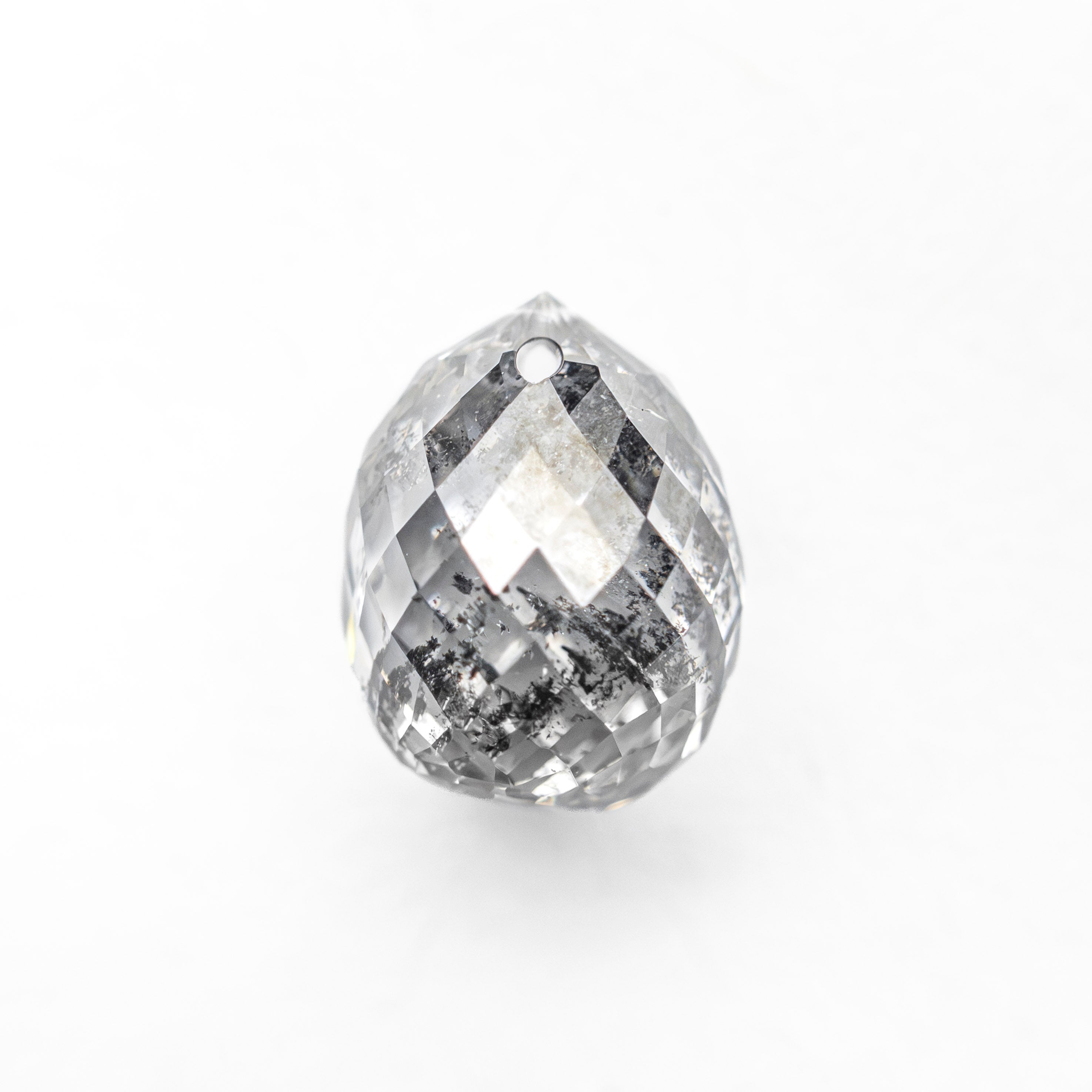 2.56ct 7.74x6.29x6.27mm Briolette Cut 🇨🇦 28155-01 - Lelya - bespoke engagement and wedding rings made in Scotland, UK