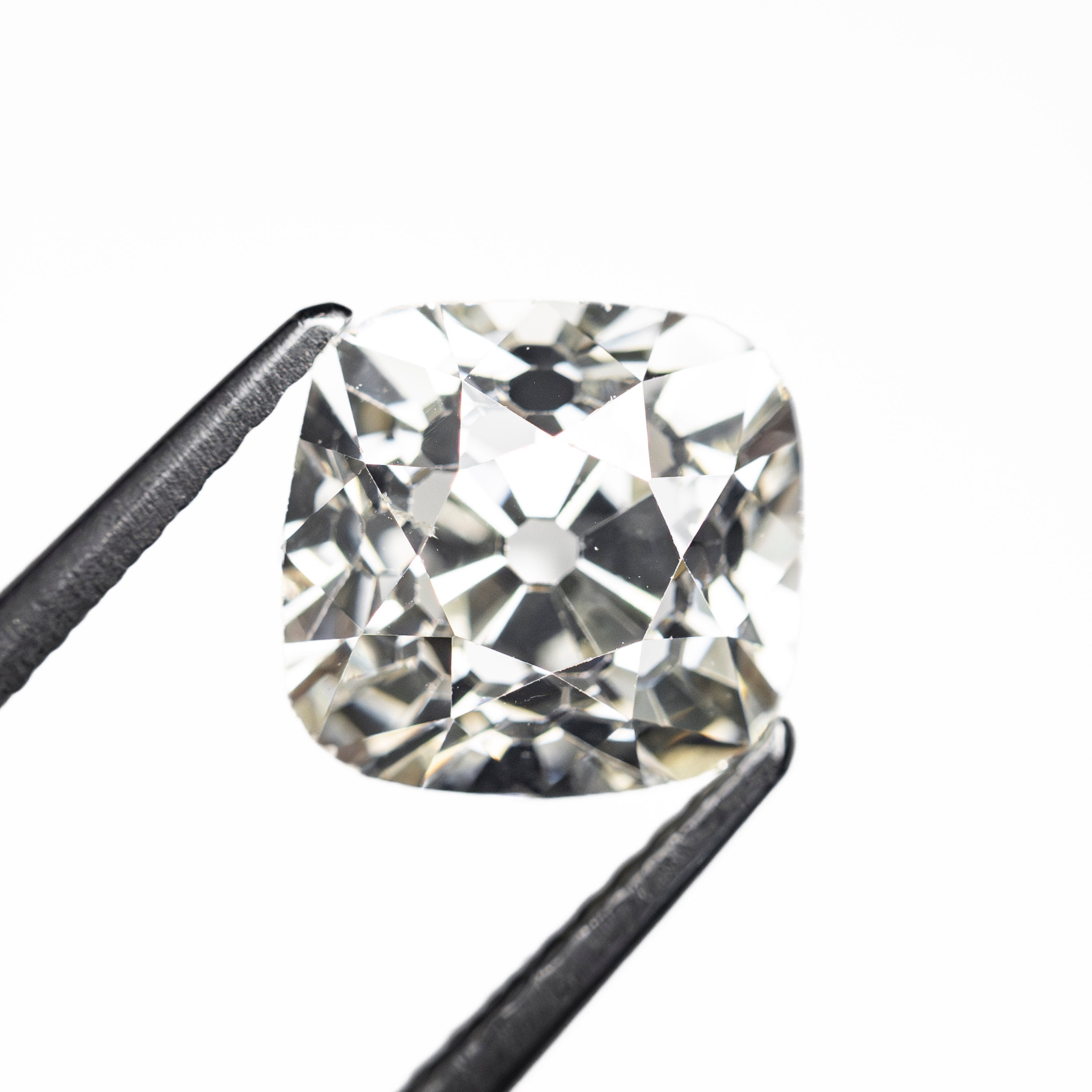 2.64ct 8.16x7.80x5.78mm GIA SI1 M Antique Peruzzi Cut 28035-01 - Lelya - bespoke engagement and wedding rings made in Scotland, UK