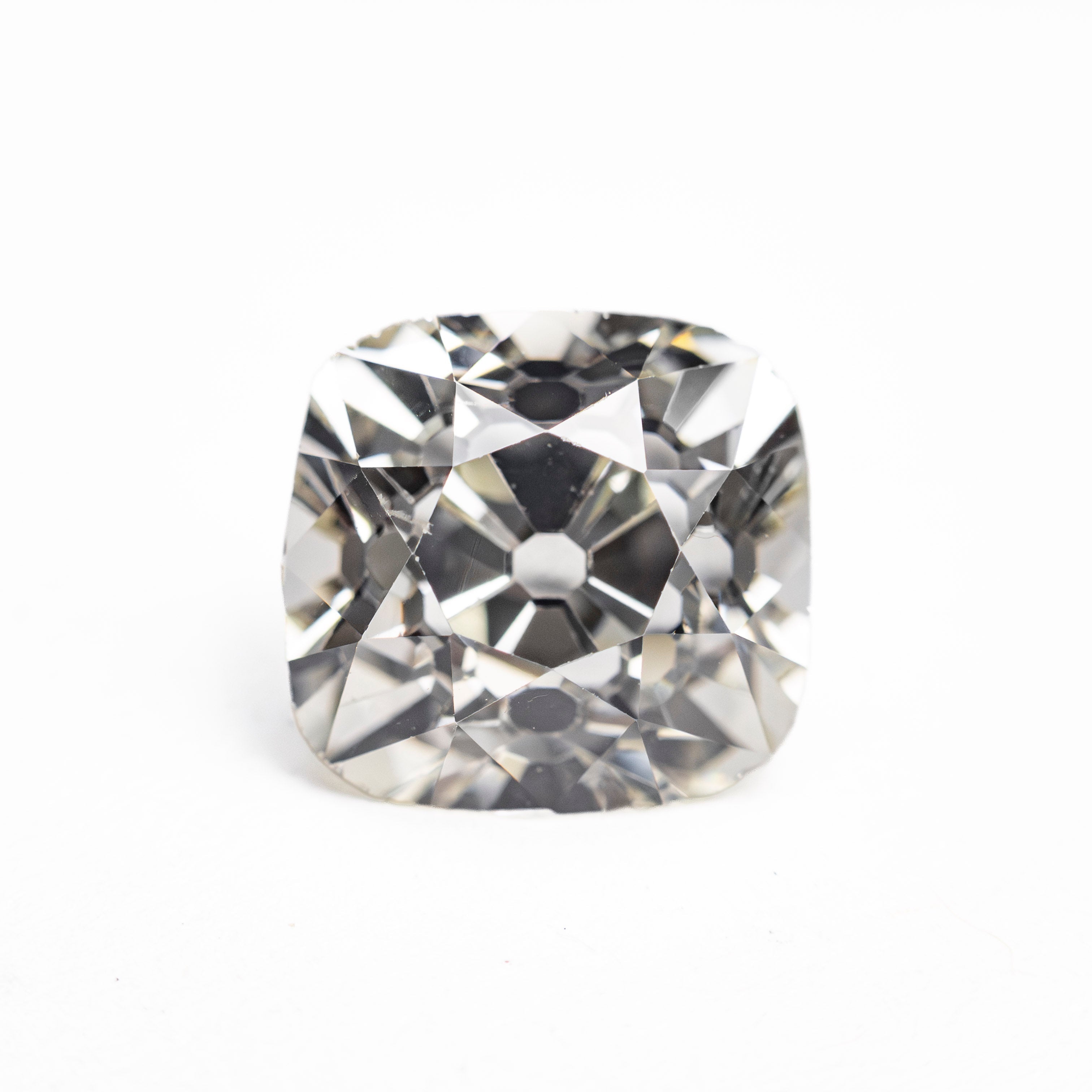 2.64ct 8.16x7.80x5.78mm GIA SI1 M Antique Peruzzi Cut 28035-01 - Lelya - bespoke engagement and wedding rings made in Scotland, UK