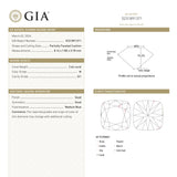 2.64ct 8.16x7.80x5.78mm GIA SI1 M Antique Peruzzi Cut 28035-01 - Lelya - bespoke engagement and wedding rings made in Scotland, UK