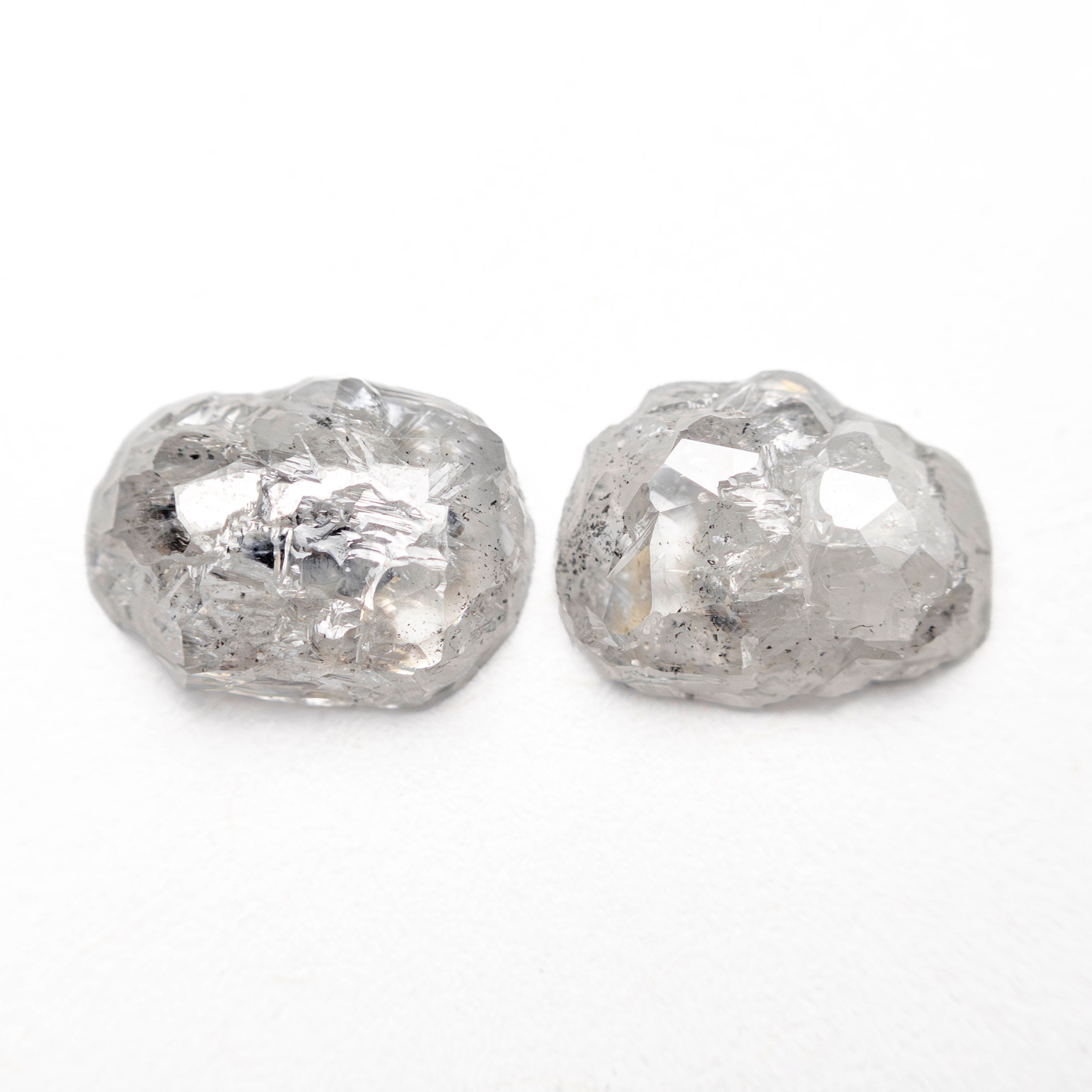 2.64cttw 2pc 8.43x6.30x2.70mm 8.28x6.45x2.69mm Polished Raw Diamond Matching Pair 🇨🇦 27704 - 01 - Lelya - bespoke engagement and wedding rings made in Scotland, UK