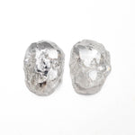 2.64cttw 2pc 8.43x6.30x2.70mm 8.28x6.45x2.69mm Polished Raw Diamond Matching Pair 🇨🇦 27704 - 01 - Lelya - bespoke engagement and wedding rings made in Scotland, UK