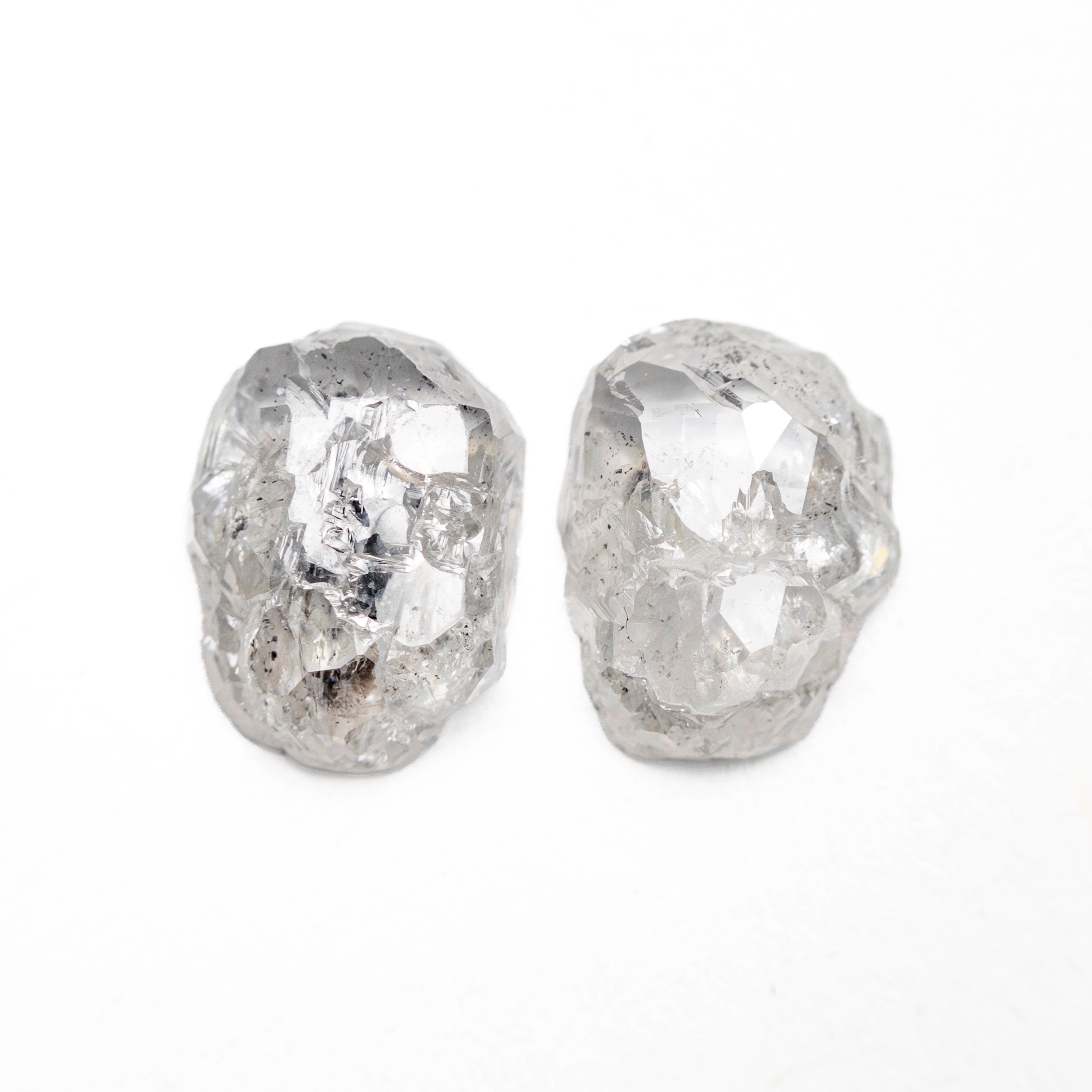 2.64cttw 2pc 8.43x6.30x2.70mm 8.28x6.45x2.69mm Polished Raw Diamond Matching Pair 🇨🇦 27704 - 01 - Lelya - bespoke engagement and wedding rings made in Scotland, UK