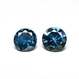 1.27cttw 2pc 5.10x5.08x3.12mm 5.33x5.32x3.54mm Round Brilliant Sapphire Matching Pair 26556-37