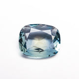 1.95ct Blue/Teal Cushion Brilliant Sapphire