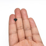 1.30ct 6.72x8.55x3.80mm Shield Step Cut Sapphire 26724-01