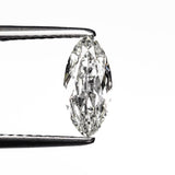 0.72ct 9.48x4.47x2.33mm VS2 H Moval Brilliant 26754-01