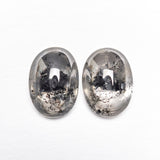1.83ct 2pc 7.43x5.27x2.63mm 7.32x5.36x2.56mm Oval Cabochon Matching Pair 🇨🇦 27029-01