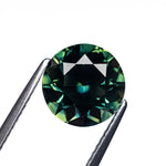 2.81ct 8.52x8.53x5.58mm Round Brilliant Sapphire 26625 - 02 - Lelya - bespoke engagement and wedding rings made in Scotland, UK