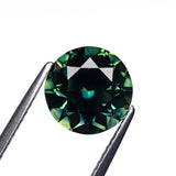 2.81ct 8.52x8.53x5.58mm Round Brilliant Sapphire 26625 - 02 - Lelya - bespoke engagement and wedding rings made in Scotland, UK