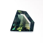 2.84ct 9.76x10.81x4.72mm Shield Step Cut Sapphire 26727 - 01 - Lelya - bespoke engagement and wedding rings made in Scotland, UK