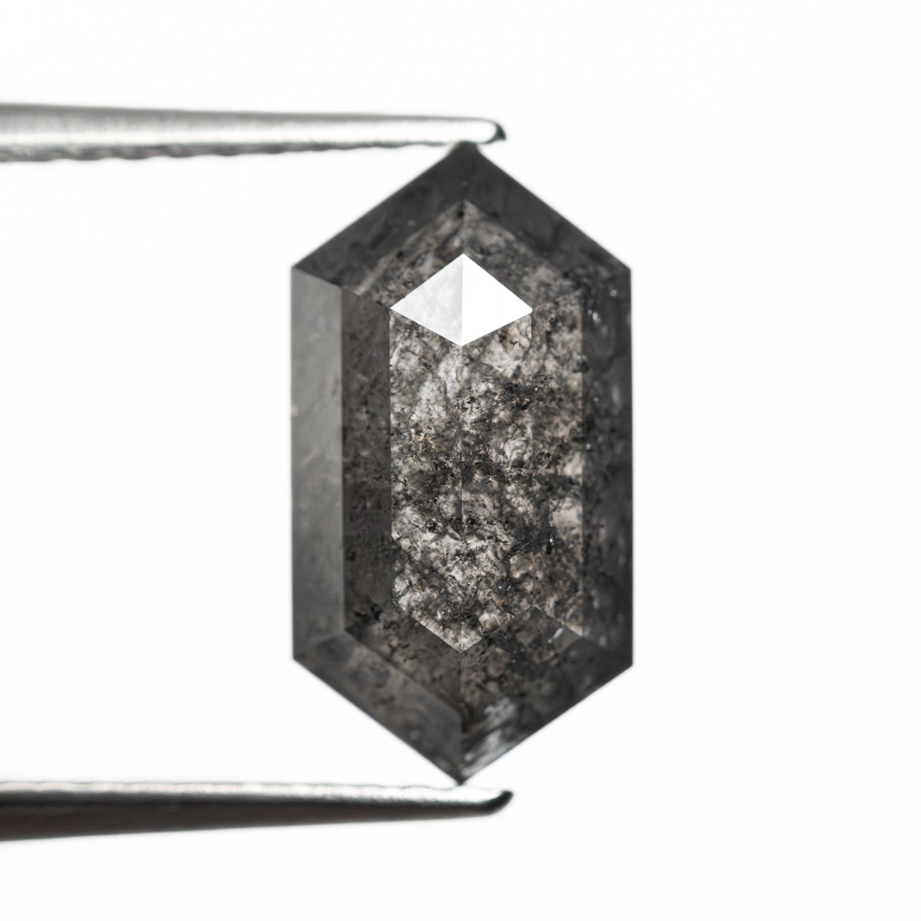 2.87ct 11.74x6.26x3.89mm Hexagon Rosecut 27548 - 05 - Lelya - bespoke engagement and wedding rings made in Scotland, UK