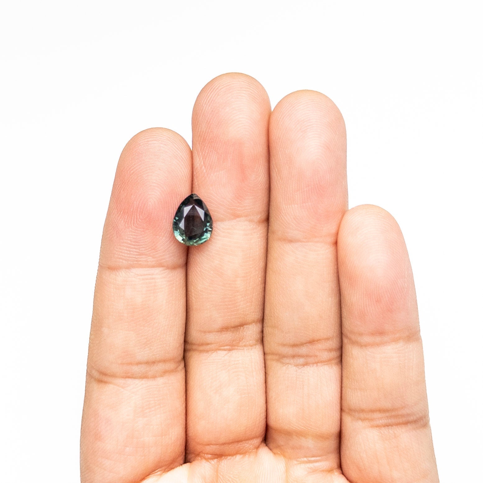 2.93ct 9.89x7.68x4.28mm Pear Brilliant Sapphire 28289-01 - Lelya - bespoke engagement and wedding rings made in Scotland, UK