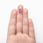 2.96ct 9.00x7.20x5.29mm Sugarloaf Cabochon Sapphire 28220-01 - Lelya - bespoke engagement and wedding rings made in Scotland, UK