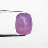 2.96ct 9.00x7.20x5.29mm Sugarloaf Cabochon Sapphire 28220-01 - Lelya - bespoke engagement and wedding rings made in Scotland, UK