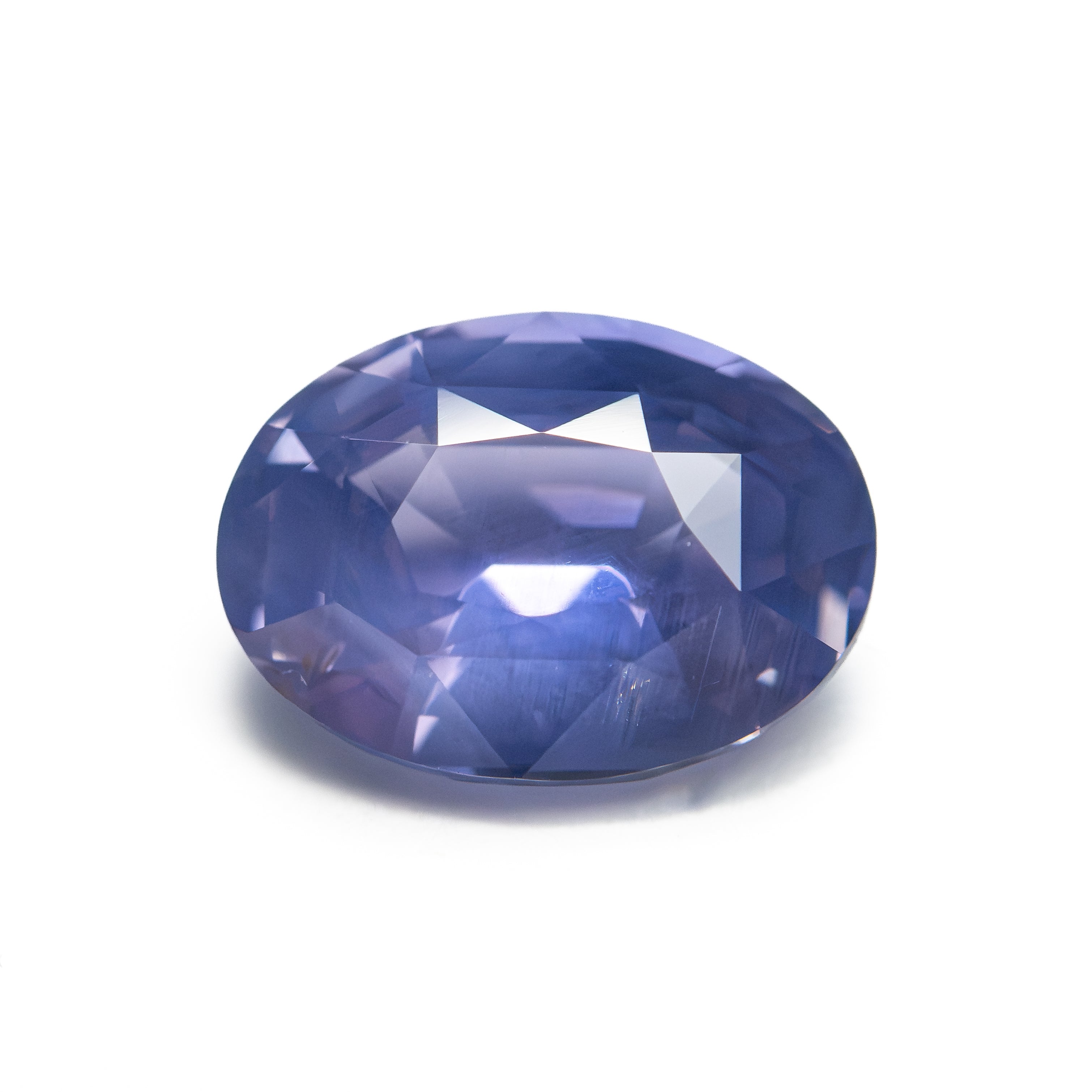 3.03ct 10.02x7.28x4.82mm Oval Brilliant Sapphire 28234-01 - Lelya - bespoke engagement and wedding rings made in Scotland, UK