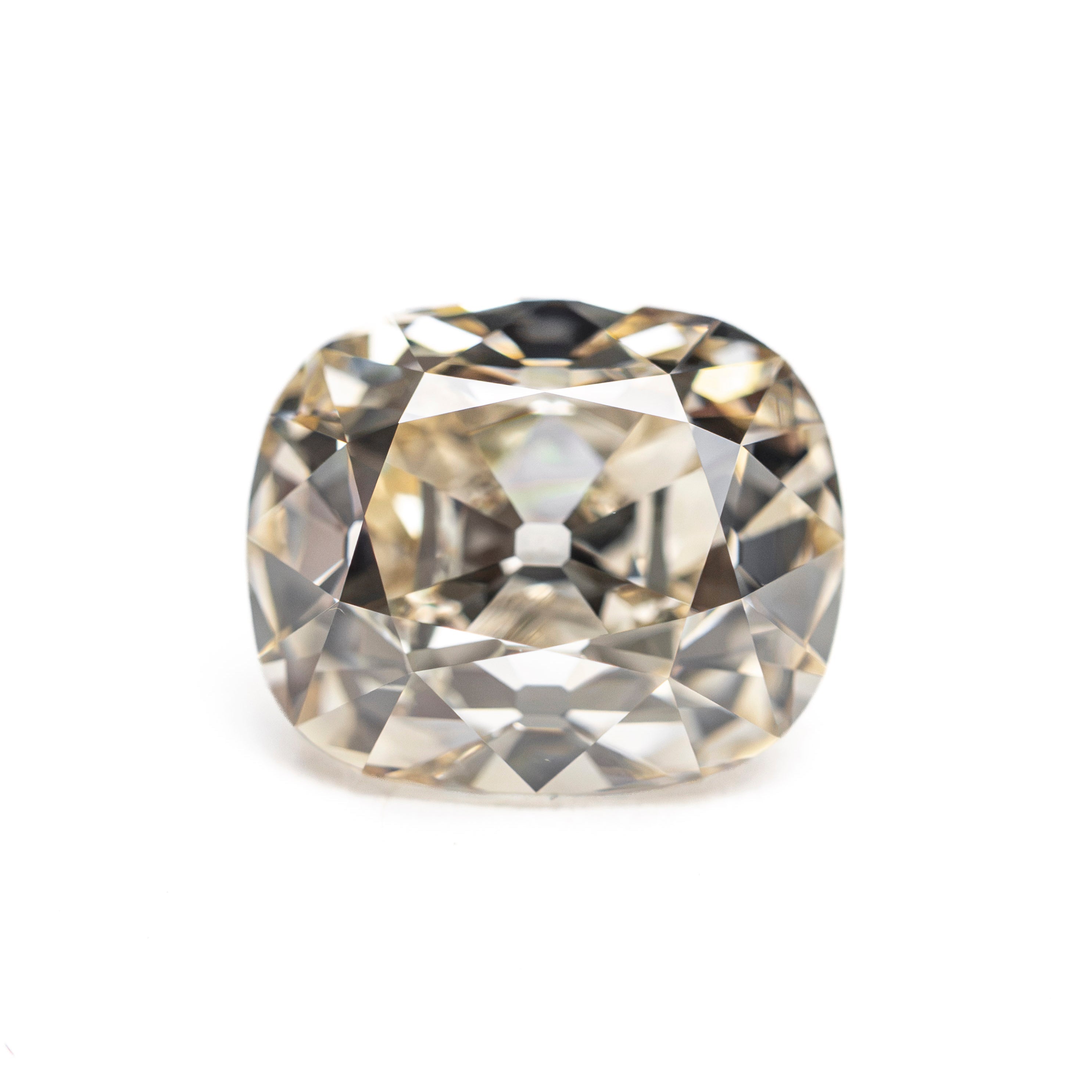 3.03ct 9.30x7.81x5.35mm VS1 L Modern Antique Old Mine Cut 🇨🇦 27936-01 - Lelya - bespoke engagement and wedding rings made in Scotland, UK