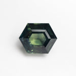 3.04ct 9.36x7.45x5.19mm Hexgon Step Cut Sapphire 22765 - 01 - Lelya - bespoke engagement and wedding rings made in Scotland, UK
