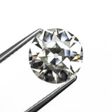 3.04ct 9.40x9.15x5.57mm GIA SI1 O - P Antique Old European Cut 26166 - 01 - Lelya - bespoke engagement and wedding rings made in Scotland, UK