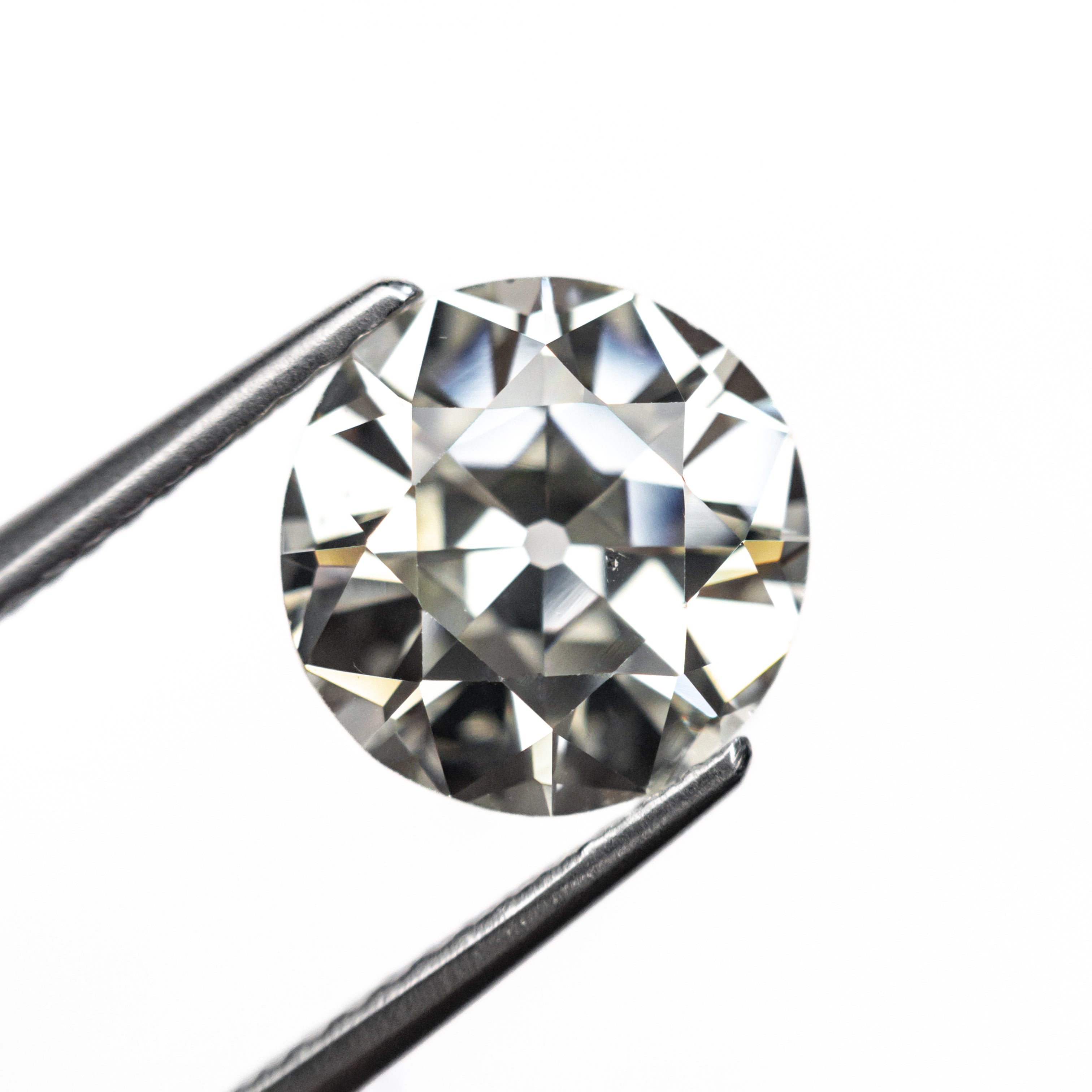 3.04ct 9.40x9.15x5.57mm GIA SI1 O - P Antique Old European Cut 26166 - 01 - Lelya - bespoke engagement and wedding rings made in Scotland, UK