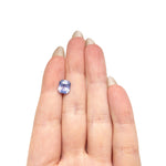 3.09ct 8.76x7.51x5.08mm Cut Corner Rectangle Brilliant Sapphire 28250-01 - Lelya - bespoke engagement and wedding rings made in Scotland, UK