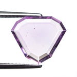 3.11ct 11.52x13.30x1.94mm Shield Portrait Cut Sapphire 27740-10 - Lelya - bespoke engagement and wedding rings made in Scotland, UK