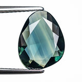 3.11ct 12.12x9.62x2.85mm Amorphous Double Cut Sapphire 28298-14 - Lelya - bespoke engagement and wedding rings made in Scotland, UK