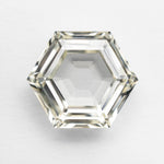 3.15ct 10.56x9.17x3.79mm GIA M VVS2 Hexagon Step Cut 23430 - 01 - Lelya - bespoke engagement and wedding rings made in Scotland, UK