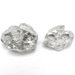 3.24cttw 2pc 9.35x7.33x3.75mm 8.11x5.86x2.38mm Polished Raw Diamond Matching Pair 🇨🇦 27980-01 - Lelya - bespoke engagement and wedding rings made in Scotland, UK