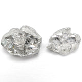 3.24cttw 2pc 9.35x7.33x3.75mm 8.11x5.86x2.38mm Polished Raw Diamond Matching Pair 🇨🇦 27980-01 - Lelya - bespoke engagement and wedding rings made in Scotland, UK