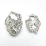 3.24cttw 2pc 9.35x7.33x3.75mm 8.11x5.86x2.38mm Polished Raw Diamond Matching Pair 🇨🇦 27980-01 - Lelya - bespoke engagement and wedding rings made in Scotland, UK