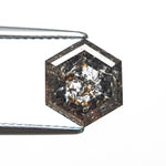 3.25ct 9.54x8.38x4.54mm Hexagon Rosecut 27550 - 02 - Lelya - bespoke engagement and wedding rings made in Scotland, UK