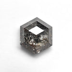 3.25ct 9.54x8.38x4.54mm Hexagon Rosecut 27550 - 02 - Lelya - bespoke engagement and wedding rings made in Scotland, UK