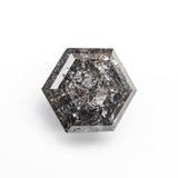 3.25ct 9.54x8.38x4.54mm Hexagon Rosecut 27550 - 02 - Lelya - bespoke engagement and wedding rings made in Scotland, UK