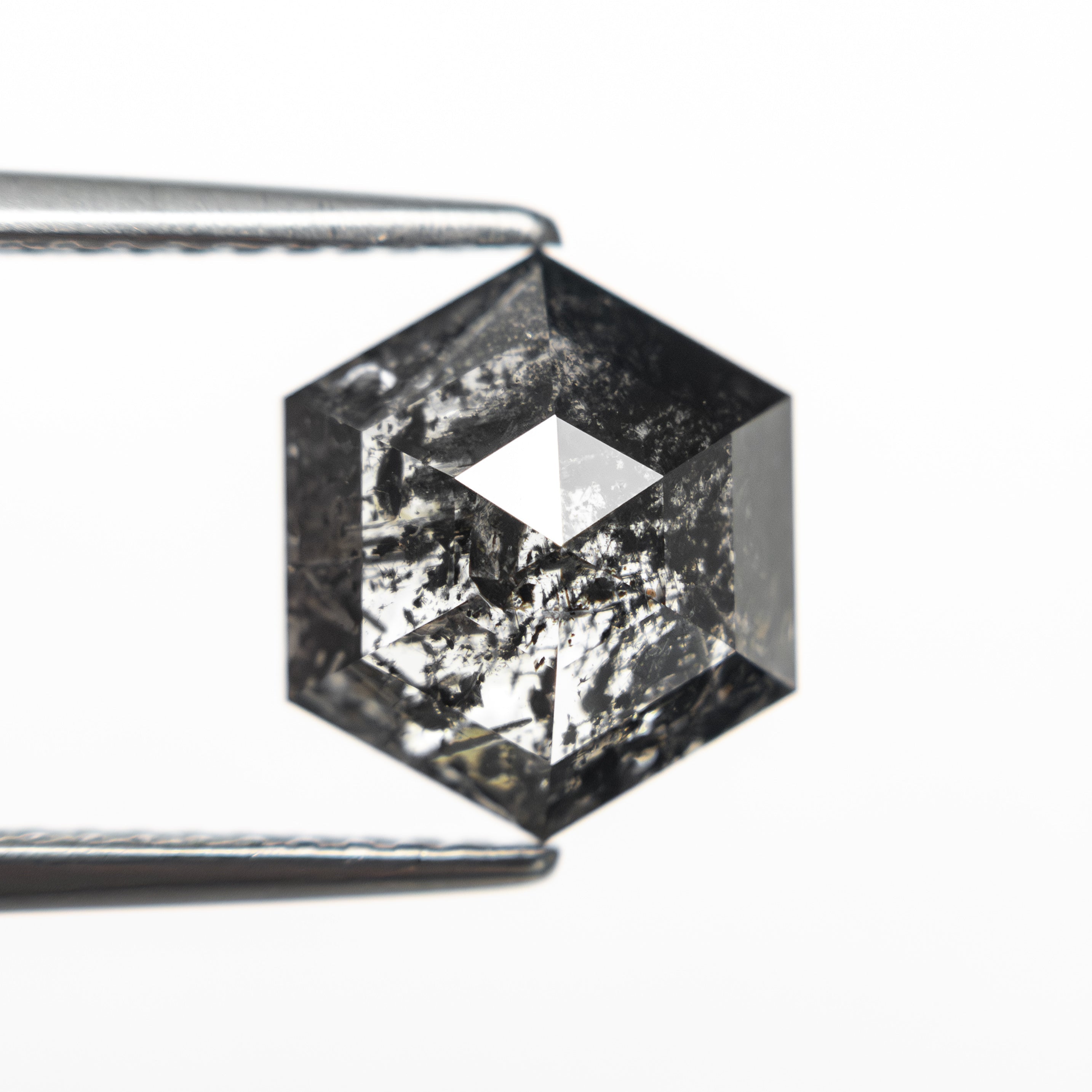 3.30ct 9.87x8.58x4.80mm Hexagon Rosecut 27550 - 01 - Lelya - bespoke engagement and wedding rings made in Scotland, UK