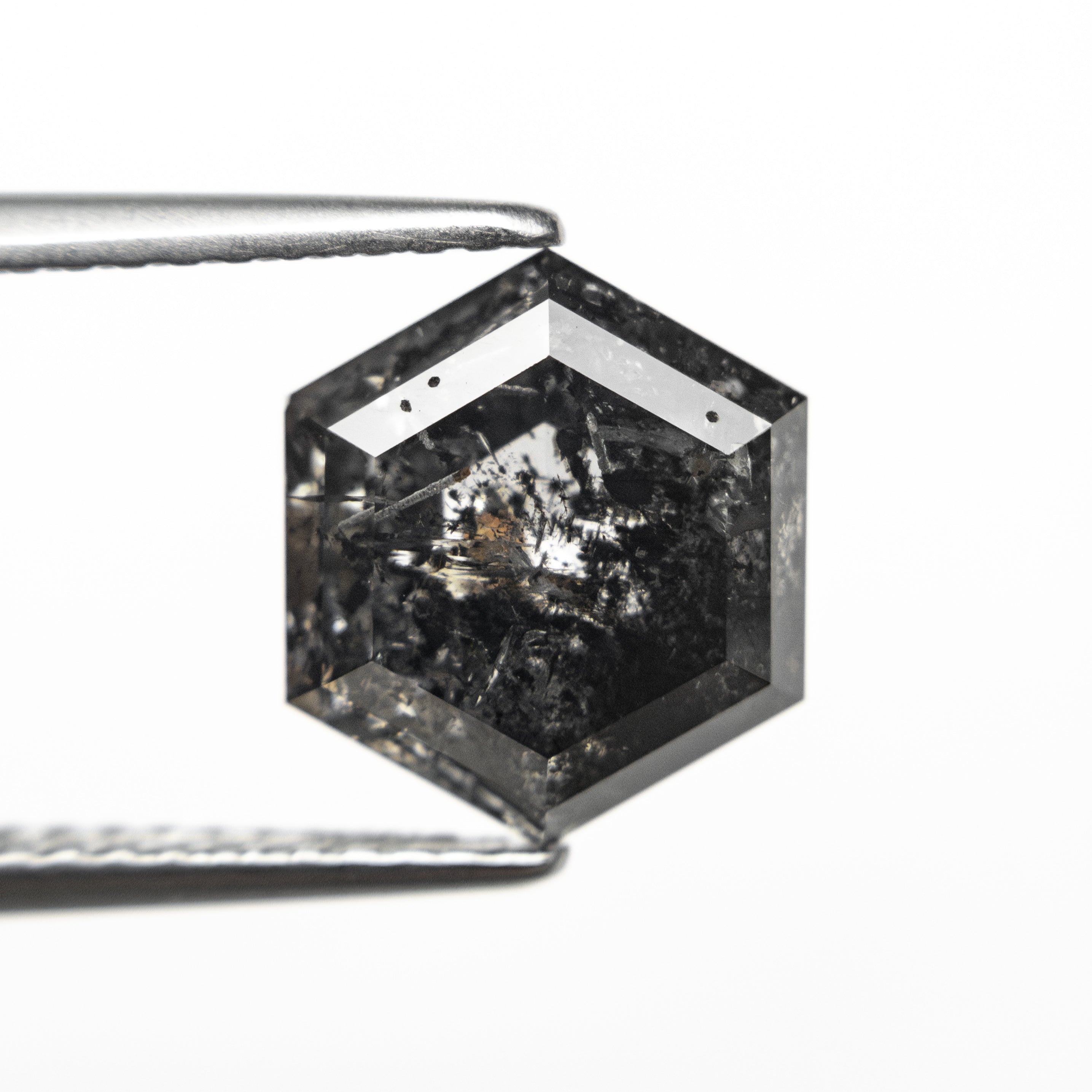 3.30ct 9.87x8.58x4.80mm Hexagon Rosecut 27550 - 01 - Lelya - bespoke engagement and wedding rings made in Scotland, UK
