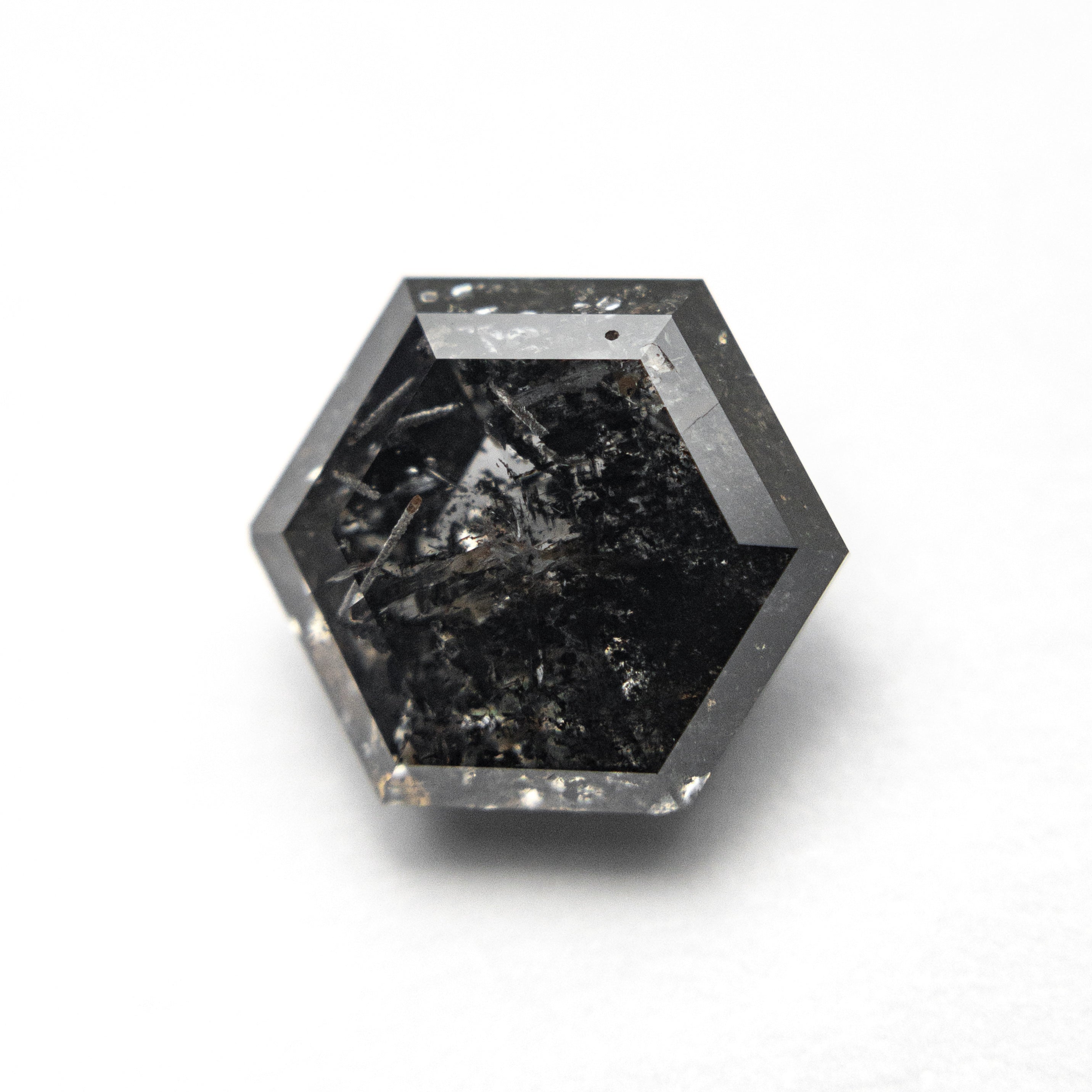 3.30ct 9.87x8.58x4.80mm Hexagon Rosecut 27550 - 01 - Lelya - bespoke engagement and wedding rings made in Scotland, UK