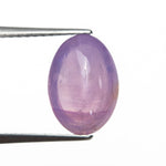 3.32ct 10.38x7.30x5.08mm Oval Sugarloaf Cabochon Sapphire 28218-01 - Lelya - bespoke engagement and wedding rings made in Scotland, UK
