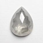 3.41ct 12.12x9.29x4.12mm Pear Rosecut 20901 - 19 - Lelya - bespoke engagement and wedding rings made in Scotland, UK