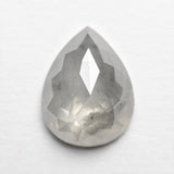 3.41ct 12.12x9.29x4.12mm Pear Rosecut 20901 - 19 - Lelya - bespoke engagement and wedding rings made in Scotland, UK