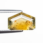 3.41ct 6.90x10.49x4.05mm Shield Portrait Cut Sapphire 22434 - 143 - Lelya - bespoke engagement and wedding rings made in Scotland, UK