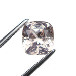 3.49ct 8.26x7.62x6.15mm Cushion Brilliant Sapphire 28208-01 - Lelya - bespoke engagement and wedding rings made in Scotland, UK