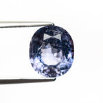 3.49ct 9.49x8.30x5.18mm Oval Brilliant Sapphire 25937 - 01 - Lelya - bespoke engagement and wedding rings made in Scotland, UK