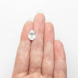3.66ct 11.69x8.93x4.70mm Oval Brilliant Sapphire 25829 - 01 - Lelya - bespoke engagement and wedding rings made in Scotland, UK