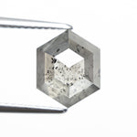 3.70ct 10.08x8.19x5.15mm Hexagon Step Cut 27539 - 09 - Lelya - bespoke engagement and wedding rings made in Scotland, UK