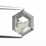 3.70ct 10.08x8.19x5.15mm Hexagon Step Cut 27539 - 09 - Lelya - bespoke engagement and wedding rings made in Scotland, UK