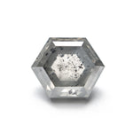 3.70ct 10.08x8.19x5.15mm Hexagon Step Cut 27539 - 09 - Lelya - bespoke engagement and wedding rings made in Scotland, UK